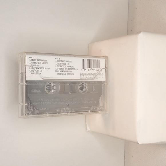 Hank Williams Jr's greatest hits vintage cassette tape 1993 curb records Inc - Picture 2 of 8
